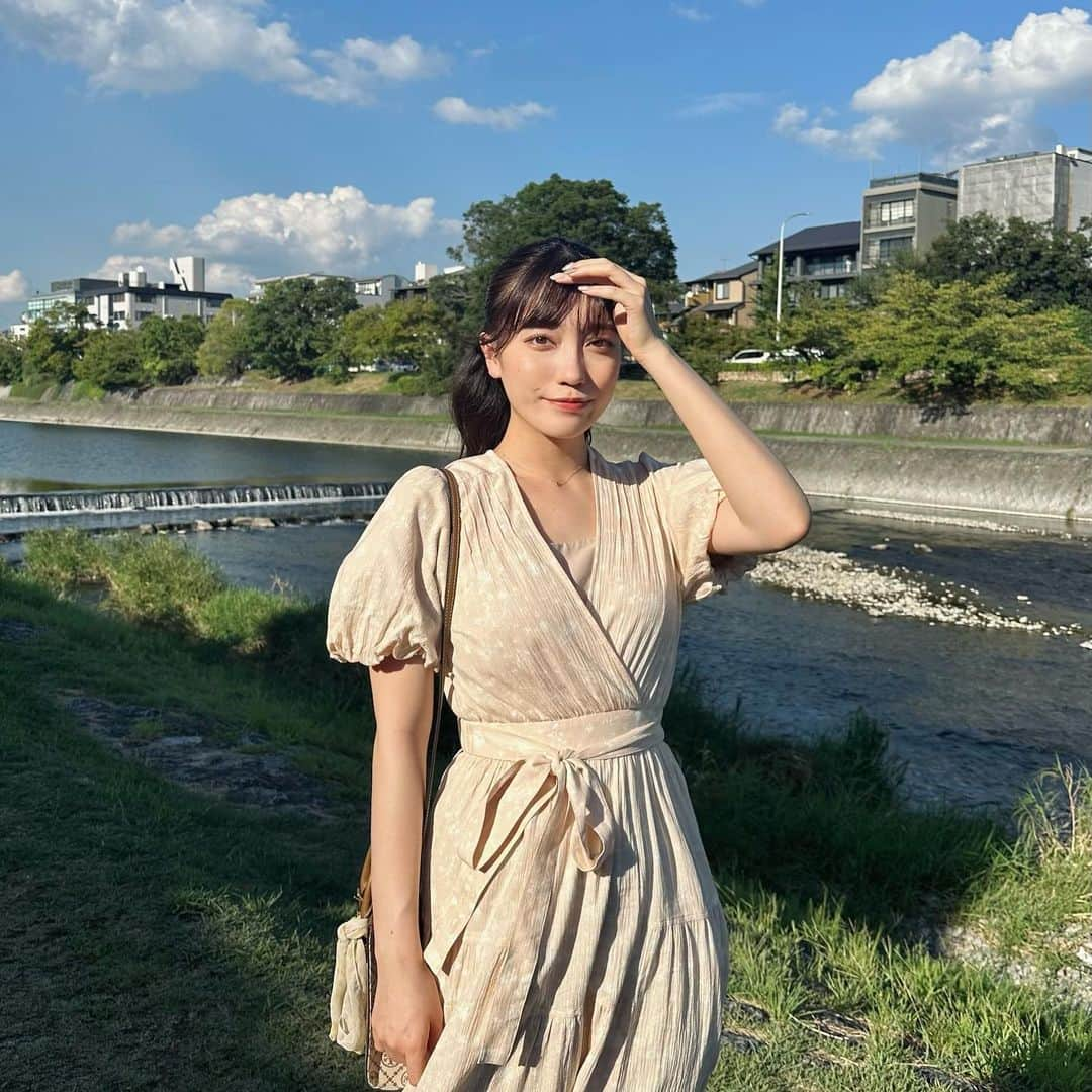 柚木ふゆさんのインスタグラム写真 - (柚木ふゆInstagram)「・ ・ ・ 鴨川、夏らしくて凄く良かった🦆 ・ ・ ・ ・ ・ ・ ・ ・ ・ ・  #mery #rili_tokyo #sucle #ボブヘア #ボブヘアアレンジ #ボブアレンジ #lfl #l4l #fff #淡色女子 #淡色コーデ #サロンモデル #サロモ #天王寺カフェ #cafe #カフェ #カフェ巡り #カフェ活 #京都 #京都観光 #京都旅行 #京都カフェ #河原町 #鴨川 #カメラ女子 #人像攝影 #人物攝影 #模特 #攝影 #夏服」9月16日 22時04分 - fuyu_yuzuki