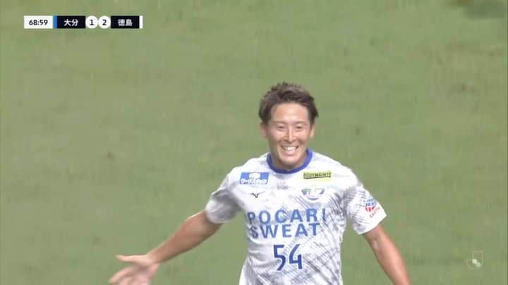 徳島ヴォルティスのインスタグラム：「明治安田生命J2リーグ第35節 #大分トリニータ 3-3 #徳島ヴォルティス  69分 #永木亮太 ⚽  #vortis」