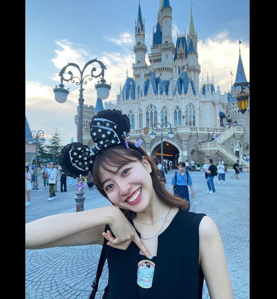 平塚麗奈さんのインスタグラム写真 - (平塚麗奈Instagram)「超幸せだった バースデーディズニー🐭❤️‍🔥(時差すぎ  ずっと楽しみにしてた びしょ濡れトゥーンタウンで 思いっきり遊んできました＾＾  バースデーシールも 沢山描いていただけて キャストさんに感謝だっ…」9月16日 22時17分 - hiratsuka_reina