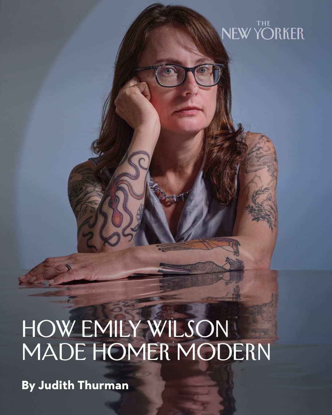 The New Yorkerさんのインスタグラム写真 - (The New YorkerInstagram)「The translator Emily Wilson has spent the past decade re-democratizing Homer’s poetry for a modern audience—her radically plainspoken Odyssey, published six years ago, was the first English translation by a woman, and her Iliad will be published at the end of September. Wilson, who grew up in England and became an American citizen last year, is herself part of two worlds, and has spent years contemplating her kinship with Homer’s warriors. Her translations strip away the “tarnish of centuries,” retaining the power of a storyteller’s voice to fix themselves in her readers’ memories. “I write for the body,” she said.  It rankles Wilson that men whom she considers self-appointed guardians of the Western canon have questioned a woman’s fitness to do Homer justice. “Any woman who has lived with male rage at close range has a better chance of understanding the vulnerability that fuels it than your average bro. She learns firsthand how the ways in which men are damaged determine their need to wreak damage on others,” she told Judith Thurman. To some of her critics, Wilson’s “wokeness” perverts Homer’s world view. In her own view, the biases of previous translators have distorted Homer’s “experiential truth.” While listening to Wilson’s plainsong, Thurman—who has often found the Iliad's machismo boring or alienating—was taken by the full tragedy of its heroes’ bravado. “I felt it for the first time,” she writes. At the link in our bio, read more about Wilson’s vitally urgent translations of the ancient Greek epics. Photograph by @_hannahwhitaker for The New Yorker.」9月16日 23時00分 - newyorkermag