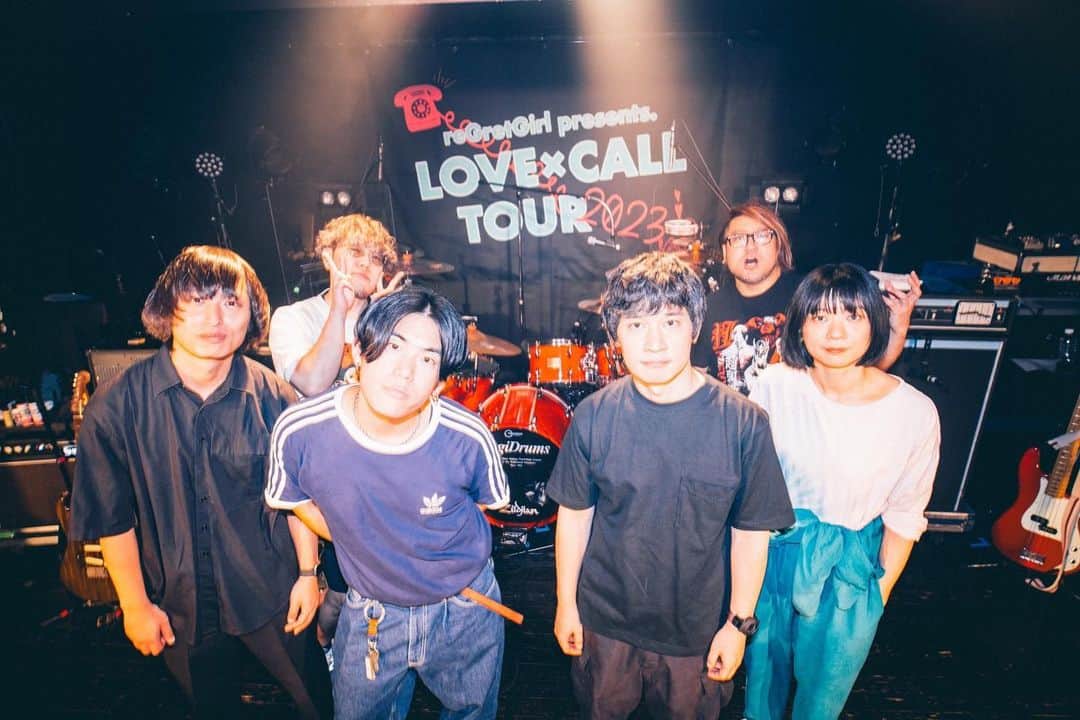 関根史織のインスタグラム：「reGretGirl presents  『LOVE × CALL TOUR 2023』  久しぶりに金沢でライブ出来て嬉しかったし楽しかったです  ファイナルまで元気にツアー回ってきてくださいね  またやろうー  #baseballbear #rigretgirl」
