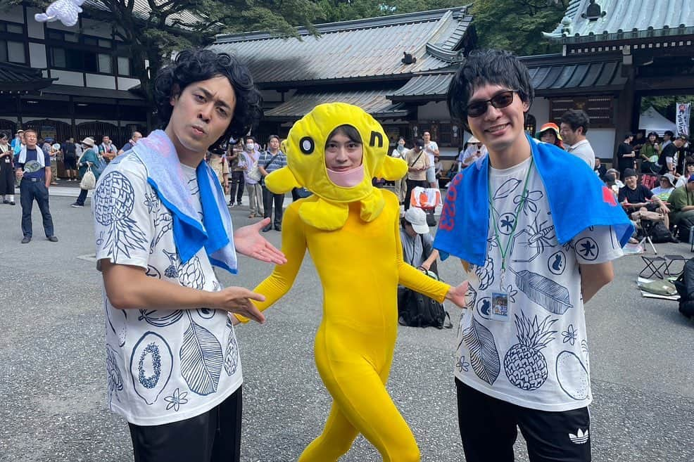 都留拓也さんのインスタグラム写真 - (都留拓也Instagram)「水曜どうでしょうキャラバン2023！南足柄と茅ヶ崎会場に参加してきました！！！！こんな日が来るんだなぁ…。  無事"あれ"も許容ラインまでは売れたっぽいので来年いけるかも！！プロの皆様、ありがとうございました！ ステージも最高に楽しめました！！樋口さんの生歌も聞けたし…  #水曜どうでしょう #水曜どうでしょうキャラバン」9月16日 22時58分 - tsu_ru_rururu666