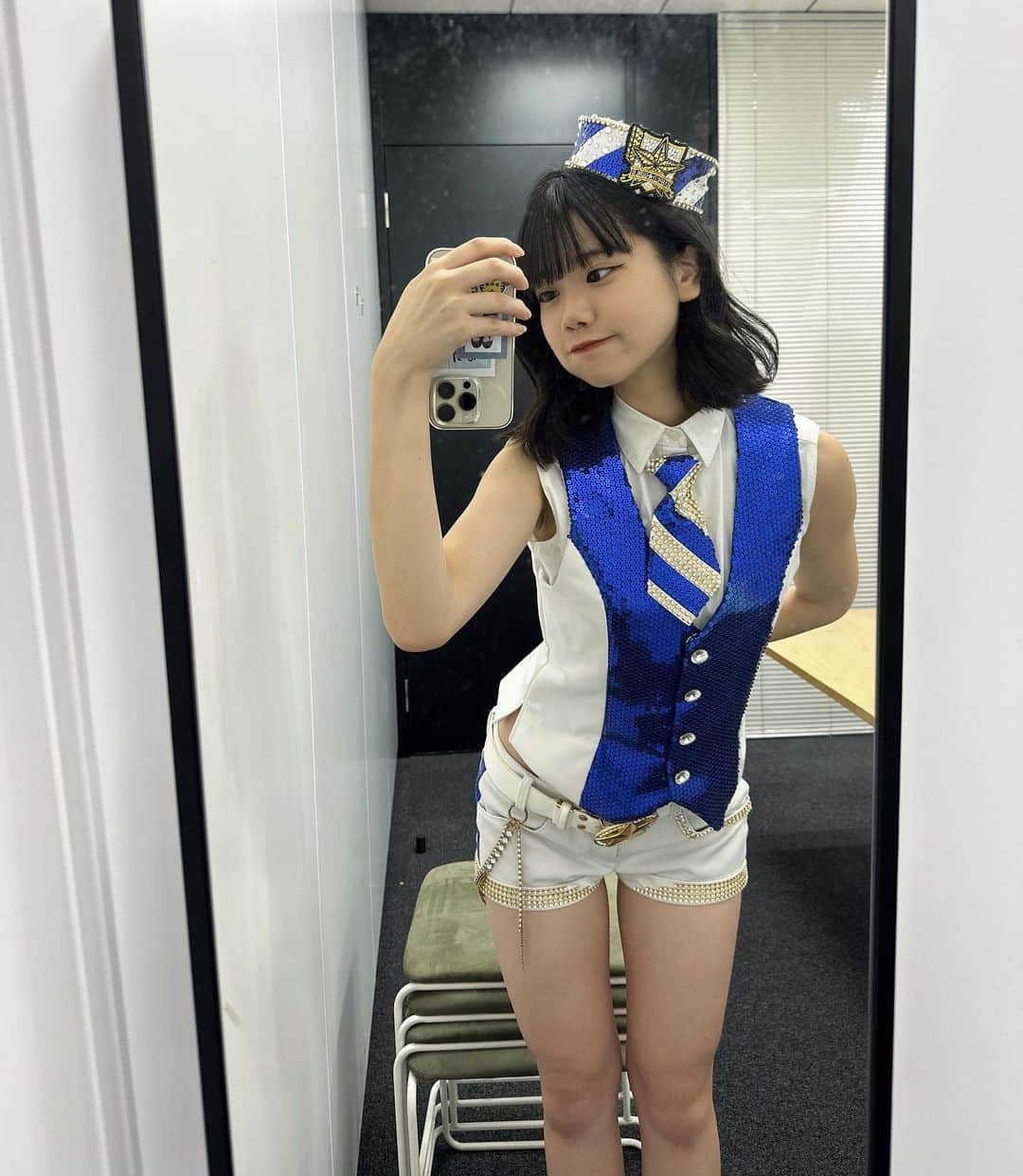 のインスタグラム：「♡  とーてもレアな衣装を着ました…🌟  ・ ・ ・ ・ ・ ・ ・ ・ ・ #アイドル #アイドル衣装 #idol #japaneseidol #japanesegirl」