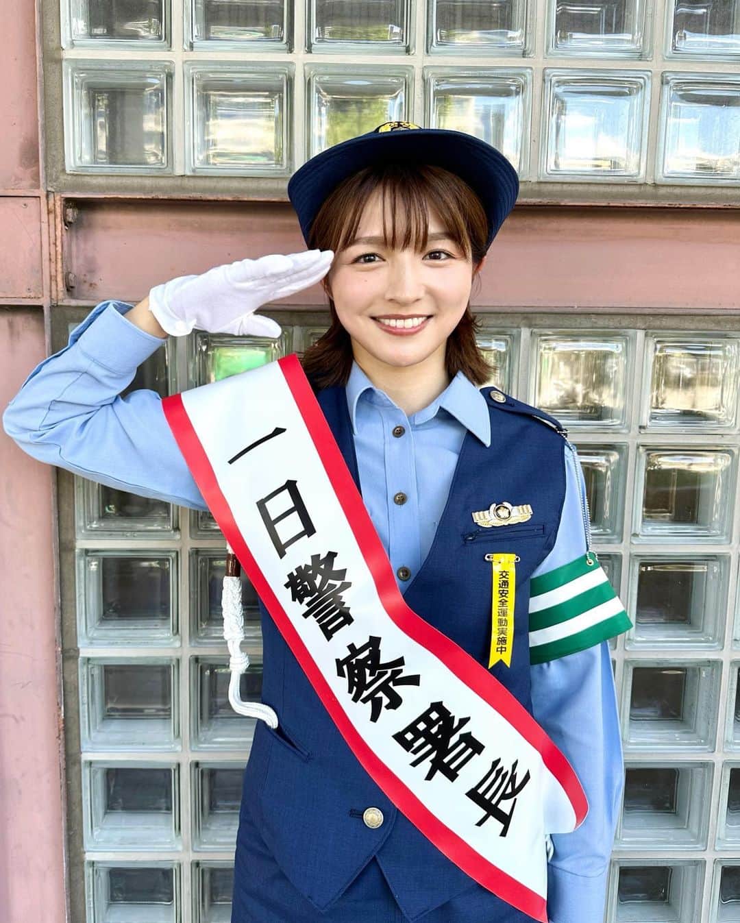 清水麻椰のインスタグラム：「長田警察署の一日署長を務めました👮🏻‍♀️🚨🚓  秋の全国交通安全運動『NAGATA安全安心フェスタ』では、 母校の夢野台高校女子サッカー部の皆さんと交通安全の呼びかけを行いました🫡⚽️  「まぁええか！」と気が緩みがちな時こそ安全への意識を高く持ち、交通事故、特殊詐欺の被害を減らしていきましょう！  とても貴重な経験をさせていただきました。 ありがとうございました！」
