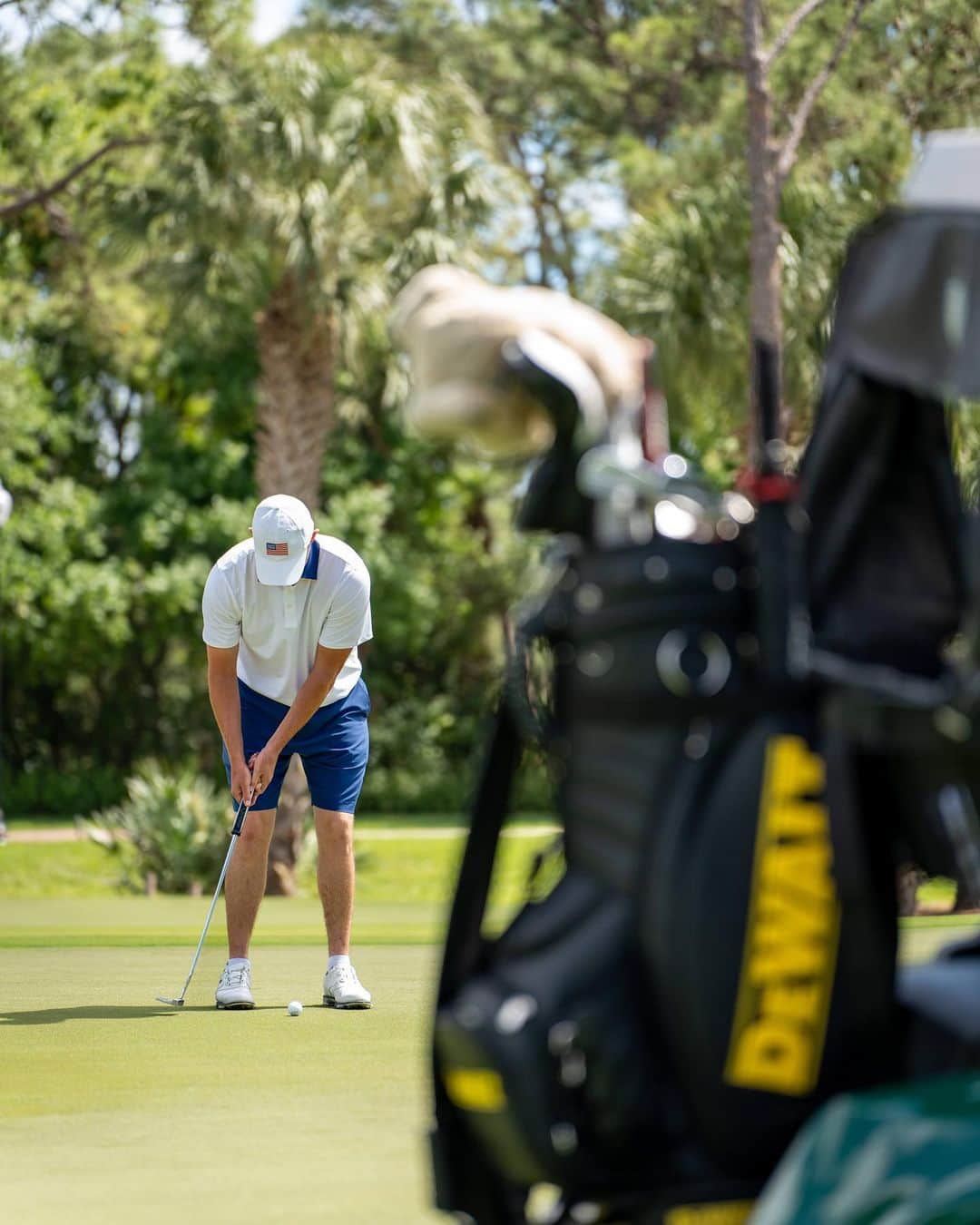 パトリック・キャントレーのインスタグラム：「Gearing up @rydercupusa」