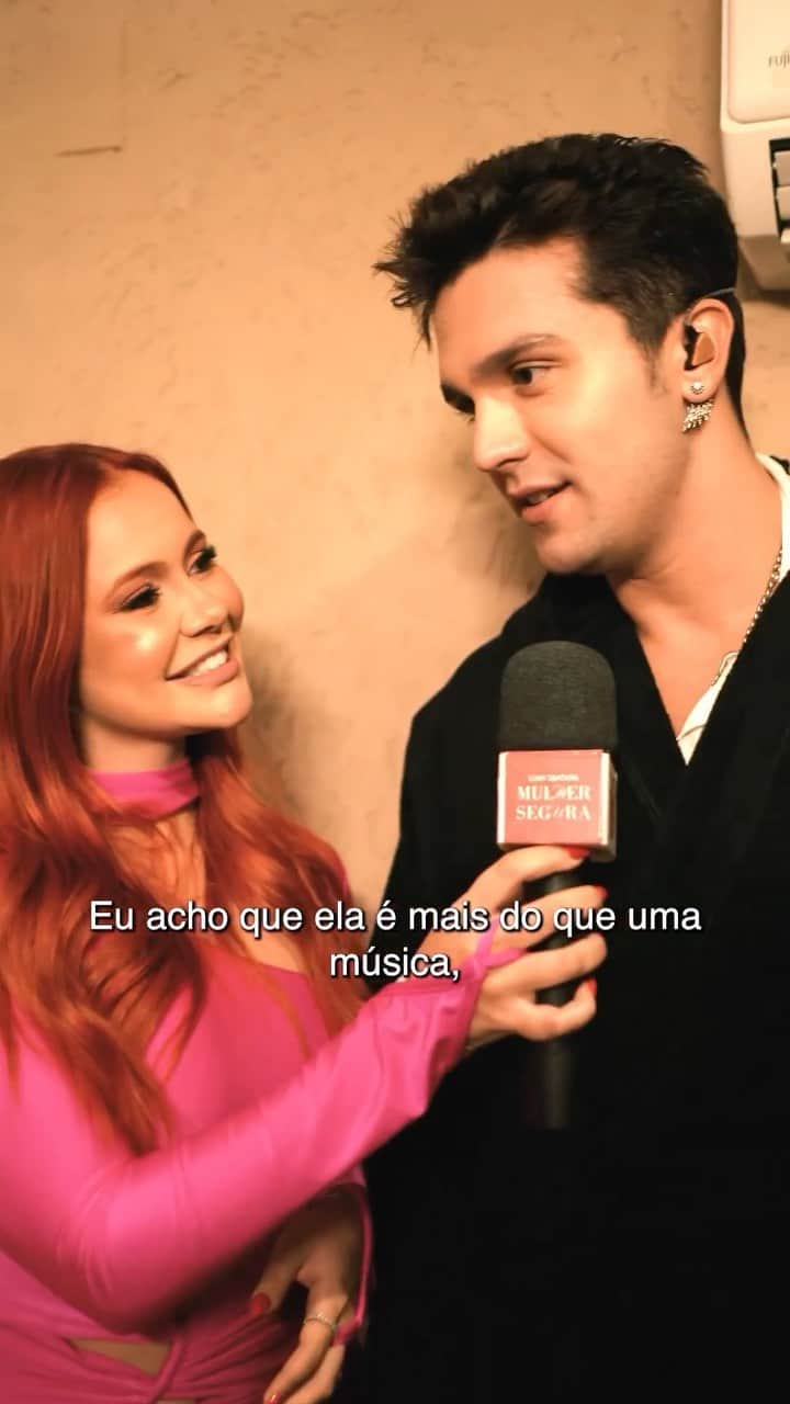 ルアン・サンタナのインスタグラム：「O Luan Santana lançou música nova (MULHER SEGURA), na festa de 2 anos da @wepink.br. Claro que eu não fiquei de fora, ativei a skin repórter e fui falar com a galera.  Obrigada @virginia e @samarapink_, a festa tava linda 😍」