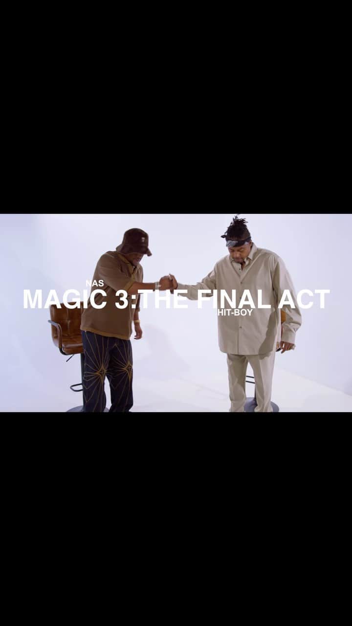 Hit Boyのインスタグラム：「Nas & Hit-boy Present Magic 3: The Final Act」