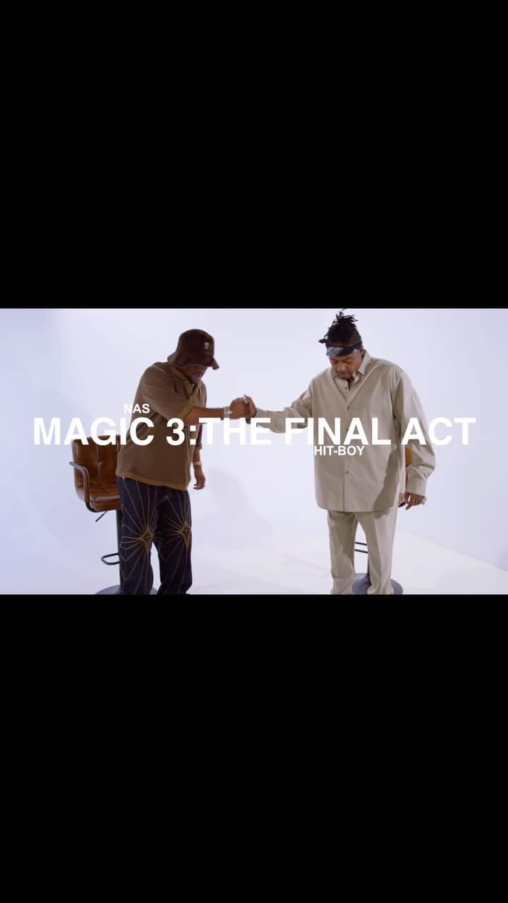 のインスタグラム：「Nas & Hit-boy Present Magic 3: The Final Act」