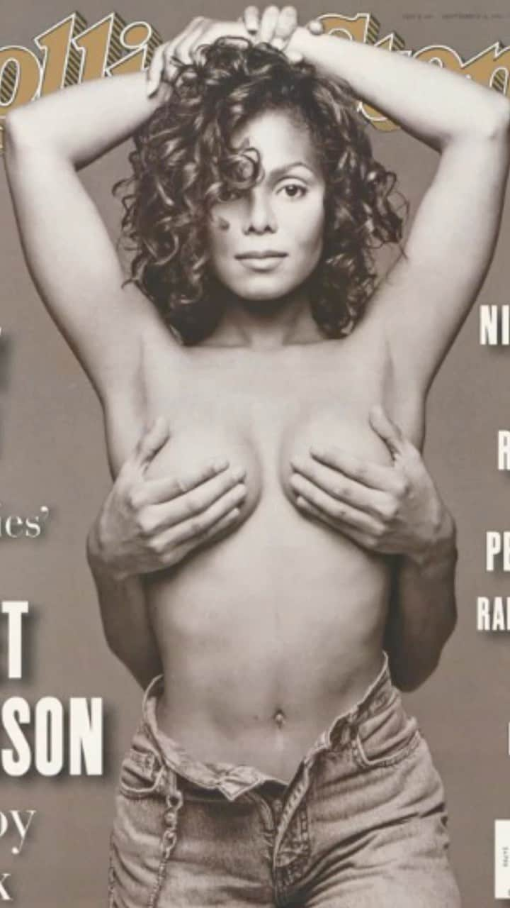 ジャネット・ジャクソンのインスタグラム：「Today marks the anniversary of the release of my 1993 Rolling Stone cover. #janet30」