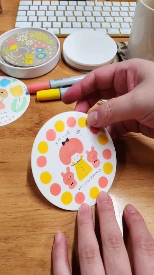 mizutamaのインスタグラム：「9/16 クールダウンお絵描き  旅の報告。」