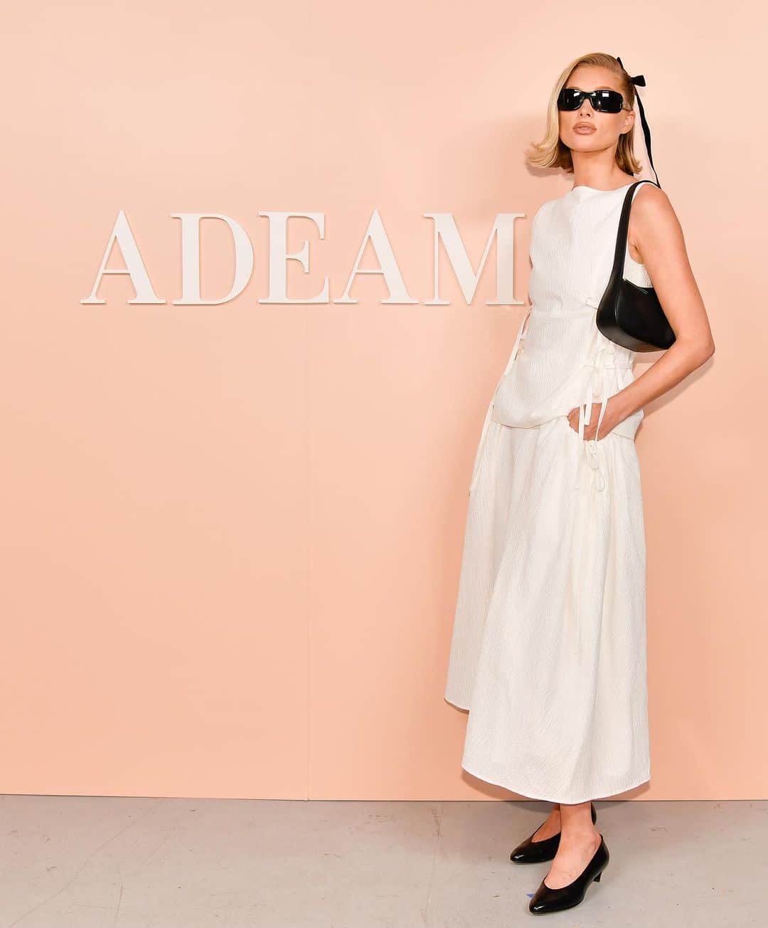 アディアムのインスタグラム：「#ADEAM Spring Summer 2024 Front Row Beauties.」