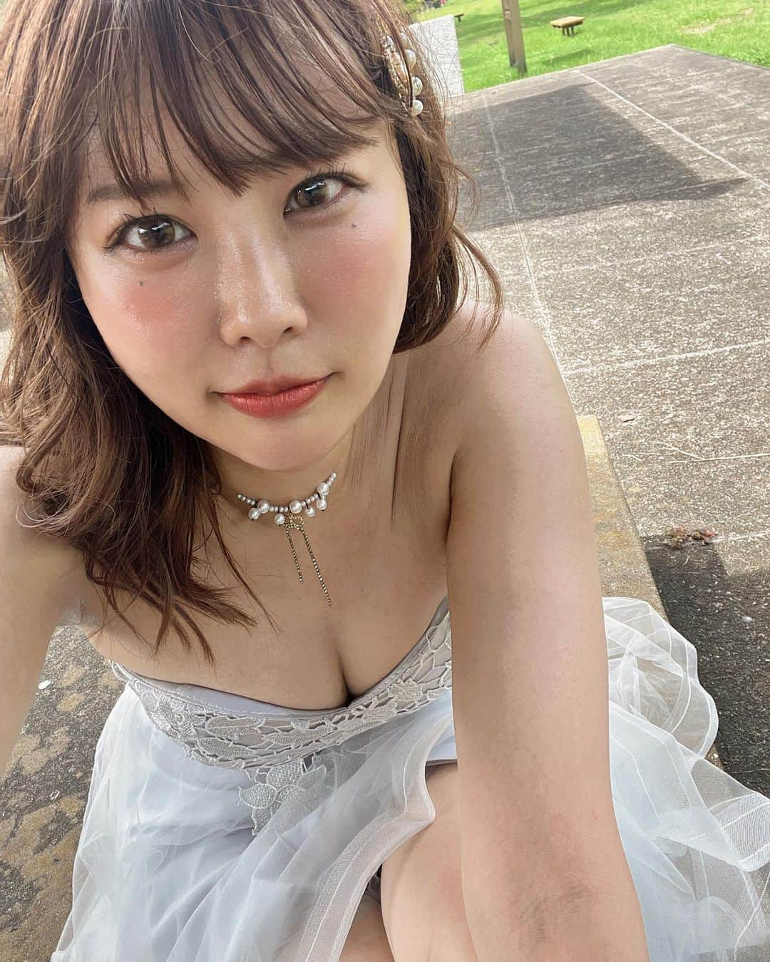 川島愛里沙さんのインスタグラム写真 - (川島愛里沙Instagram)「. . . ワンマンで流れた動画の撮影汗だくでやりました🍒🍒🍒 . . . . 水も滴るいい女？ということで(?) . . . . . . #ドレス #グラドル #followme  #dress #selfie #japanesegirl  #girl #gravureidol #fyp  #instalike #instagood」9月17日 2時14分 - onikuarichan