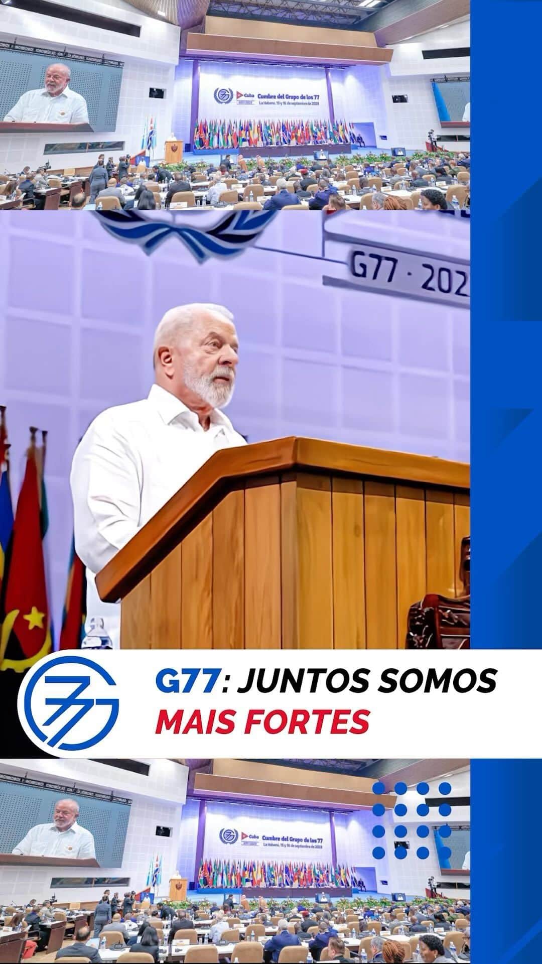 ジルマ・ルセフのインスタグラム：「Duas transformações globais estão em curso e não podem ser moldadas apenas pelas economias ricas. A revolução digital precisa da contribuição de especialistas de todo o mundo em desenvolvimento. A transição energética é crucial para enfrentar a emergência climática e traz oportunidades para um mundo melhor.  Juntos, países do Sul podem liderar em ciência, tecnologia e inovação. Precisamos unir forças como no passado para forjar um futuro mais justo e sustentável.  🎥 Audiovisual/ PR」