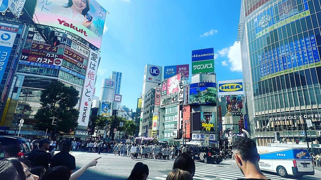 森恵のインスタグラム：「祭りだ！！  #渋谷」