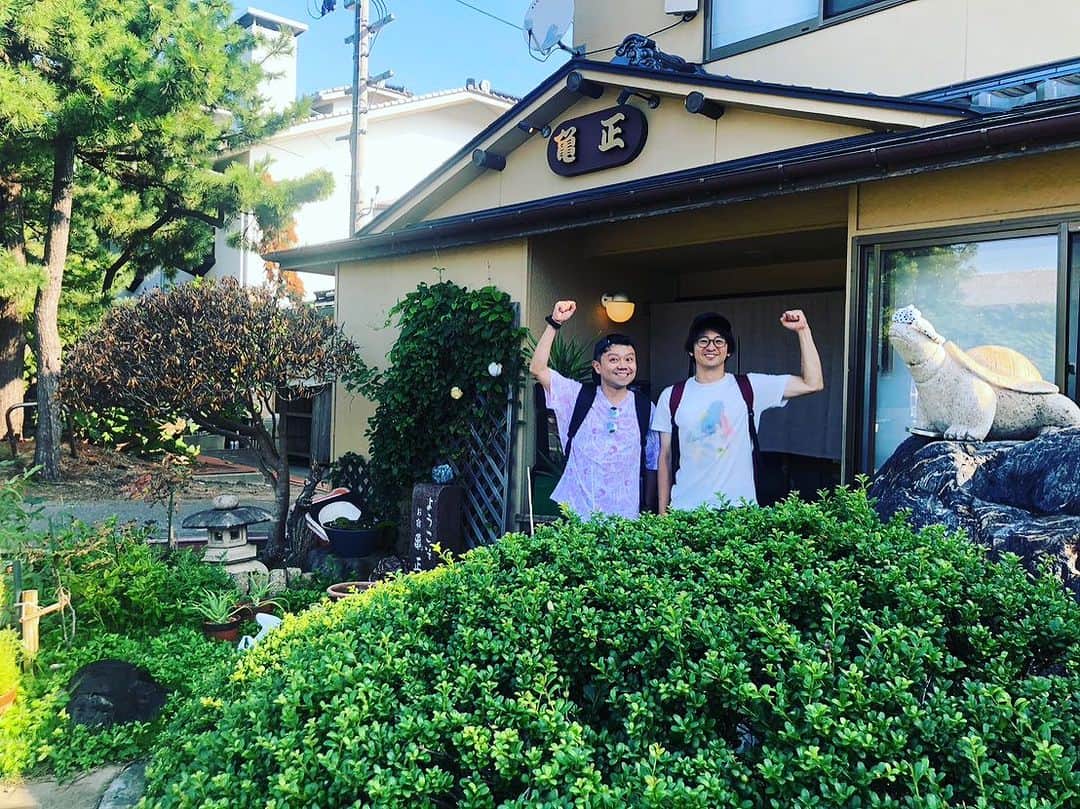 富岡晃一郎のインスタグラム：「Thank you Toyooka & Takeno !! C u soooon !! #豊岡演劇祭 #ぱぷりか #柔らかく搖れる #やわゆら2023 #次は東京アゴラ劇場」