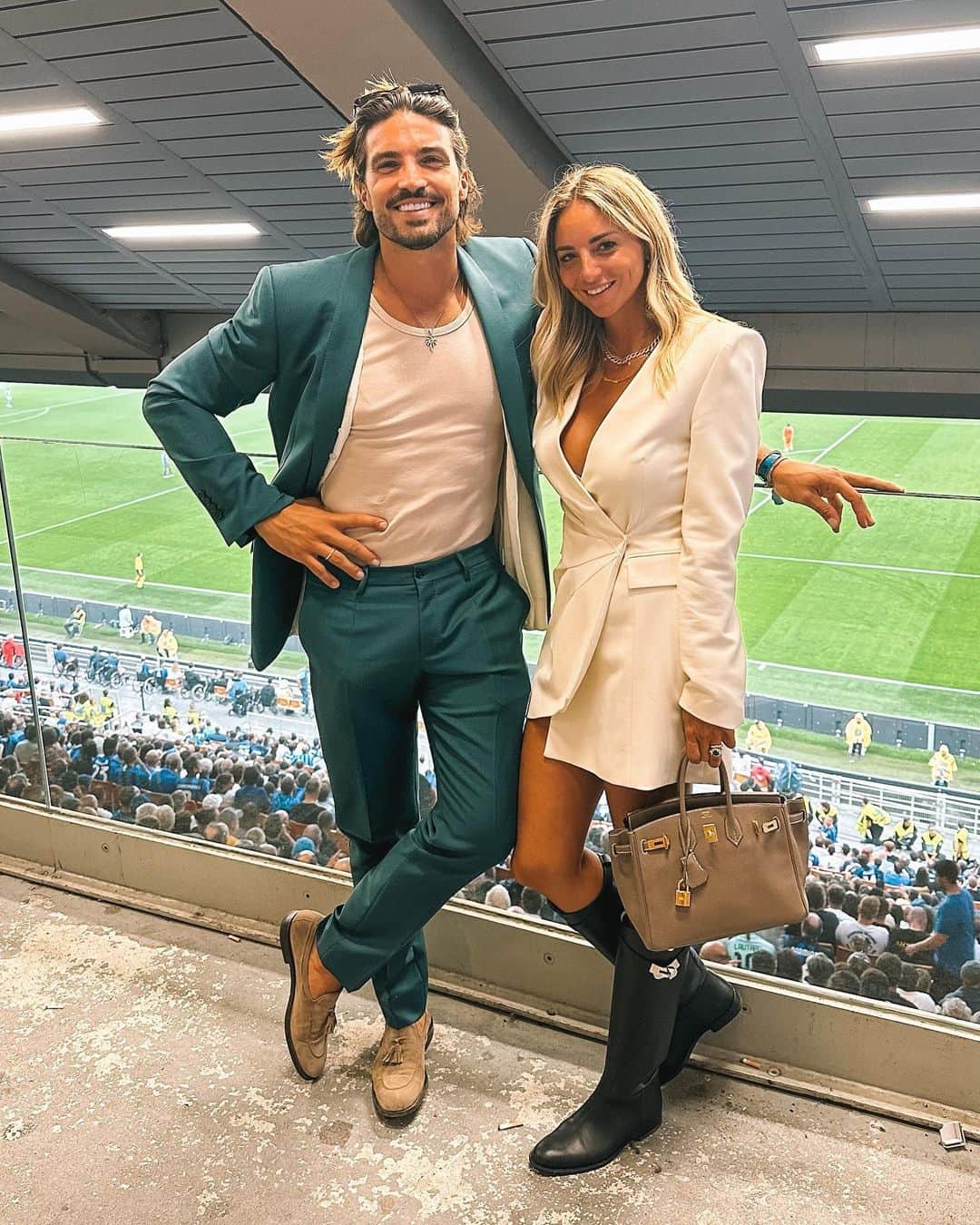 Mariano Di Vaioのインスタグラム：「STADIO SANSIRO ⚽️#derby #meandyou❤」