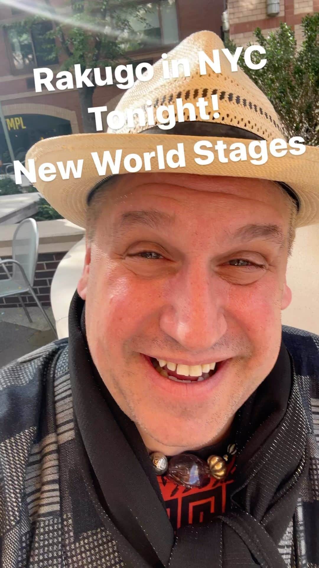 桂三輝のインスタグラム：「Rakugo tonight at New World Stages! @newworldstages」