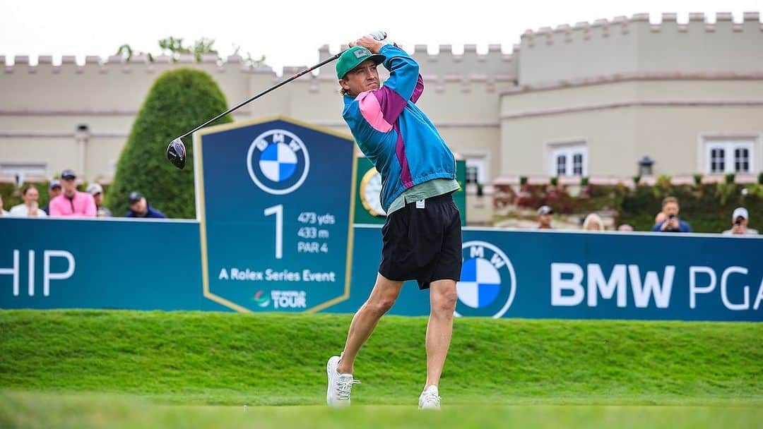 トム・フェルトンのインスタグラム：「Always a good time @bmwpga ⛳️」