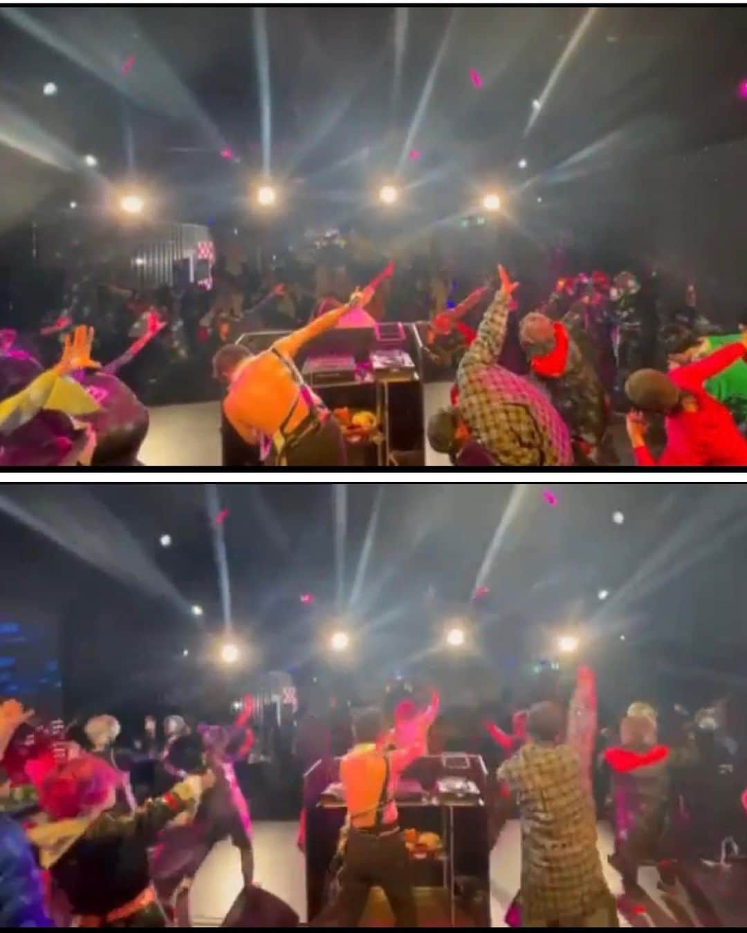 愛内里菜さんのインスタグラム写真 - (愛内里菜Instagram)「９月３日　RED° TOKYO TOWER🗼で 開催された女性のためのアニソン、コスプレ、ファンミーティングイベント　Lアニ‼️ ⁡ 巨大4面LEDスクリーンで彩られるREDステージはとても素敵でした！ ⁡ なんと！ こうしたアニメのイベントで今、 「恋はスリル、ショック、サスペンス」がよく流れて、さらにそこに集まるコスプレイヤーのみなさんがパラパラを踊れて楽しんでいる😆✨‼️ という嬉しいお話しを聞かせて頂き、 今回のLアニに私をゲストとして呼んでくださいました😌 主催の竹田ネロさん！！ありがとうございました🙏😌💕 ⁡ 司会を務めてくれた彼女は 初めて買ったCDが私だったと‼️ ありがとう🙏😆💕 ⁡ 名探偵コナンが大好きな お二人が名探偵凹ナン（ボコナン）として @8hatibe_cos @bisuko_cosplayer めちゃ楽しいステージングを披露🎉 ⁡ 続いて私が登場して @8hatibe_cos ちゃんが パラパラ以外にもフルサイズ用の新たな振り付けを作ってくれました！ バックダンサーとして名探偵凹ナンのお二人がキレキレに踊って、完璧に盛り上げてくれました！ありがとう🙏😆❣️ ⁡ ラストサビでは出演者のみなさんがステージにあがり全員でのパラパラ‼️‼️‼️ めちゃくちゃ楽しく、嬉しい時間でした🥹💕 ⁡ イベントラストは お笑いコンビBAN BAN BANの鮫島一六三さんがDJをされて　フィナーレも全員で恋スリで飾ってくれたとのことです🙏😆💕 ⁡ 私は自分のステージの最後に ファンのみんなからチップレイを頂き、 こんなバブリーな姿に‼️🫡‼️ ⁡ たくさんの応援と頂きもの みんな本当にありがとー🥹🙏❤‼️‼️ ⁡ ⁡ ⁡ 😆YouTube！ 「愛内里菜オフィシャルチャンネル」 ⁡ ⁡ 🐦Twitter 愛内里菜 official @RRikakakiuchi ⁡ ⁡ 😆TikTok 愛内里菜/Rina Aiuchi 　 🟥17配信 愛内里菜_official ⁡ ⁡#パラパラ　#恋はスリルショックサスペンス  #アニソン ⁡#コスプレイヤー  #コスプレ女子  #lアニred  #red東京タワー  #愛内里菜  #歌手 再始動 #垣内倶楽部  #バンド   #ライブ #一体化 #絆 #盛り上がりたい  #感謝  #23周年　 #YouTube #ユーチューバー#TikTok ⁡」9月17日 7時09分 - rina_aiuchi