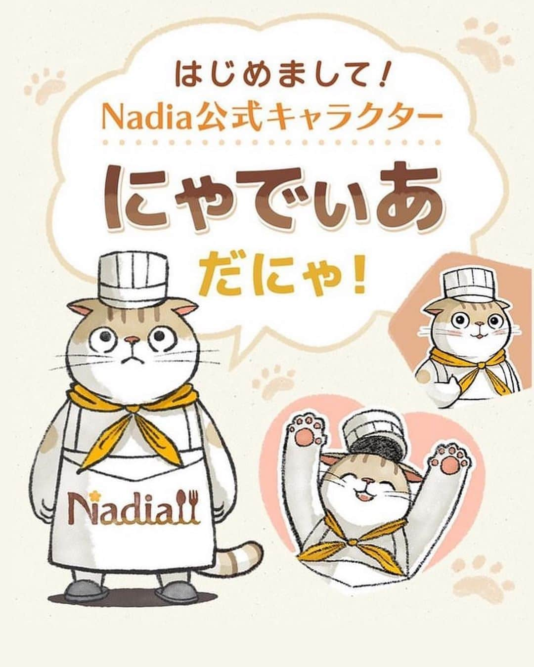 るみさんのインスタグラム写真 - (るみInstagram)「・ 今日はお知らせです📚  Nadia公式レシピ本・第10弾となる 『Nadia  magazine vol.10』が発売されました。  レシピサイトNadiaで みんなが調べた食材&テーマから人気レシピを厳選！ これからの季節にぴったりなレシピ。 人気料理家さんのレシピ 目的別副菜レシピ。 おつまみレシピなど… 盛りだくさんな内容！  私のレシピも何点か掲載していただきました。 ・いま食べたい 『おにぎりとスープ』 ・豚こま切れBestレシピ5  『豚こまと白菜の中華クリーム煮』 ・小松菜Bestレシピ5 『鶏そぼろと小松菜のしょうが卵プ』 ・さつまいもBestレシピ5 『手羽中とさつまいもの甘辛照り炒め』  ・1食材の副菜Best10 『和食の定番！基本のれんこんのきんぴら』 ・おまかせ手間なしBest10 『めんつゆ&レンチンで作る簡単茶碗蒸し』 ・お魚レシピ 『基本のぶりの照り焼き』 ・お気に入りのキッチングッズ  毎回とても充実された内容で私もいつもワクワクしながら拝見し、作りたいものばかり… ぜひみなさまにもお手に取っていただけると幸いです😊  ■Amazon https://www.amazon.co.jp/dp/4651202993/  ■楽天 https://books.rakuten.co.jp/rb/17621328/  ■ ワンパブリッシングさんサイト https://one-publishing.co.jp/books/9784651202990/  ※全国の書店でも販売中！  ※またNadiaの公式キャラクター「にゃでぃあ」が誕生！ ひとりでも多くの人にとって料理が親しみのあるものになるように… そんな願いが込められたキャラクターだそうです。 可愛すぎるにゃでぃあ… みなさまもぜひチェックしてみてくださいね！  #nadiamagazine #Nadia #Nadiaレシピ #レシピ本 #料理本 #時短レシピ #簡単レシピ #節約レシピ #主菜レシピ #副菜レシピ #おにぎりレシピ #スープレシピ #rumi_おにぎり」9月17日 9時33分 - ru.ru_rumi