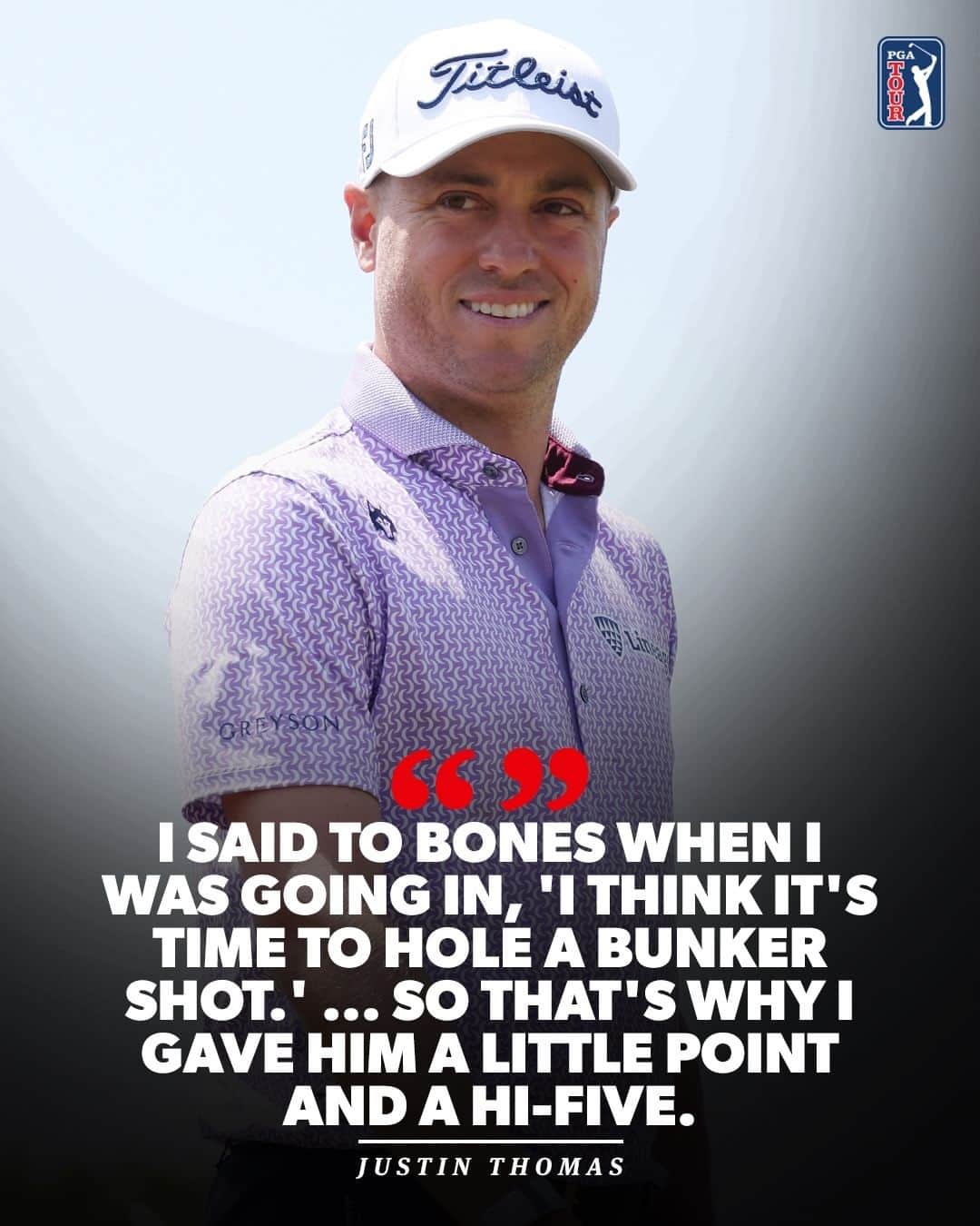 PGA TOURのインスタグラム：「Confidence is key 🔑」