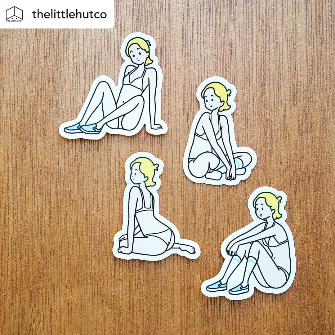 白根ゆたんぽのインスタグラム：「台湾限定販売のステッカーセットとその他もろもろ  Posted @withregram • @thelittlehutco SLIDE Sticker set Set of 4pcs about 7.5(H)cm ＿＿＿＿＿＿＿＿＿ Sticker Single about 4.5~10.7(H)cm _ For artwork inquiry please DM or mail to: contact@thelittlehutco.com 歡迎私訊或是來信至contact@thelittlehutco.com索取展出作品清單 - “SLIDE” - Yutanpo Shirane Solo Exhibition  日期 / Date：2023/09/08 - 09/24 時間 / Time：14:00 - 20:00 (週一公休 / Close on every Monday) 地點 / Add：The Little Hut - 台北市敦化南路一段161巷73號 / No.73, Lane 161, Sec. 1, Dun Hua S. Rd., Taipei #thelittlehutco #yuroom #yutanposhirane #asterisk #vans #art #artwork #exhbiition @yuroom  @weareasterisk」