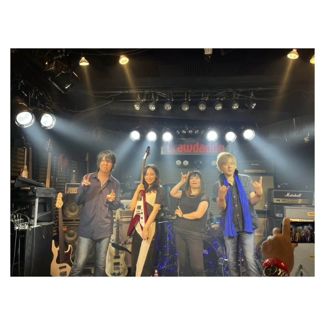 D_Driveのインスタグラム：「Thank you, Tokyo!  はらやんさん企画のSoul of Rock vol.98ありがとうございました！  #D_Drive」