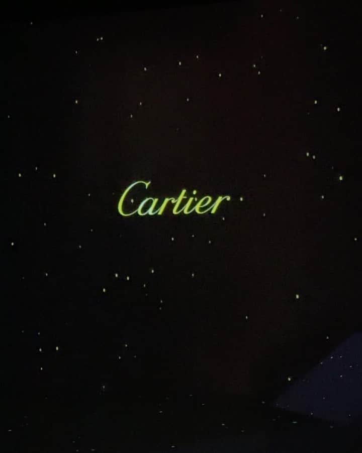 菊乃のインスタグラム：「@cartier  TIME UNLIMITED カルティエ ウォッチ 時を超える　 ⌛️🌌 9/15-10/1 東京 原宿にて  #cartier #timeunlimited #cartierwatchcommunity #cartiertokyo」