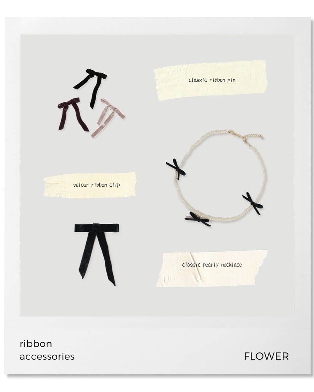 flower OFFICIAL WEB STOREのインスタグラム：「ribbon🎀ribbon🎀ribbon🎀」