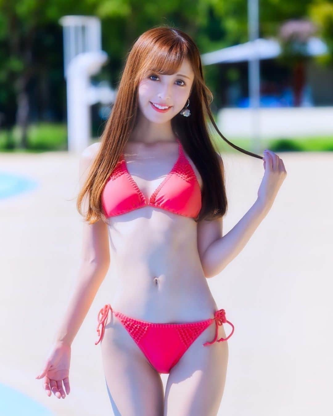 葵井えりかのインスタグラム：「9/24 SPLASH SUMMER  しらこばと水上公園👙 出演するよっ🌊  ぜひ会いにきてくださいっ‼︎‼︎ 今年もプール撮楽しみ🥰 Gスタ撮影会のページに チケットや詳細載ってるよ✨」