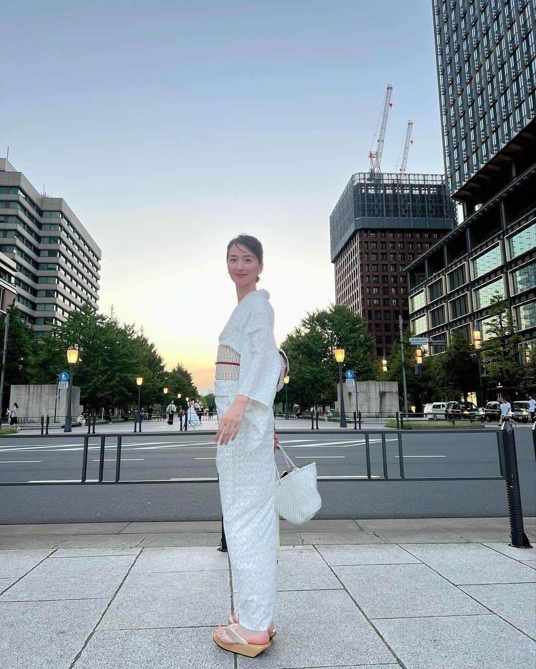 東麻美さんのインスタグラム写真 - (東麻美Instagram)「🤍  #浴衣2023夏 #浴衣#yukata」9月17日 23時04分 - asamihigashi