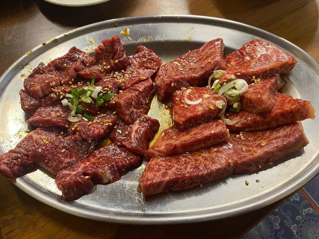 吉見一起さんのインスタグラム写真 - (吉見一起Instagram)「#大東園 焼肉と鉄板の店」9月17日 22時58分 - kazukiyoshimi_official