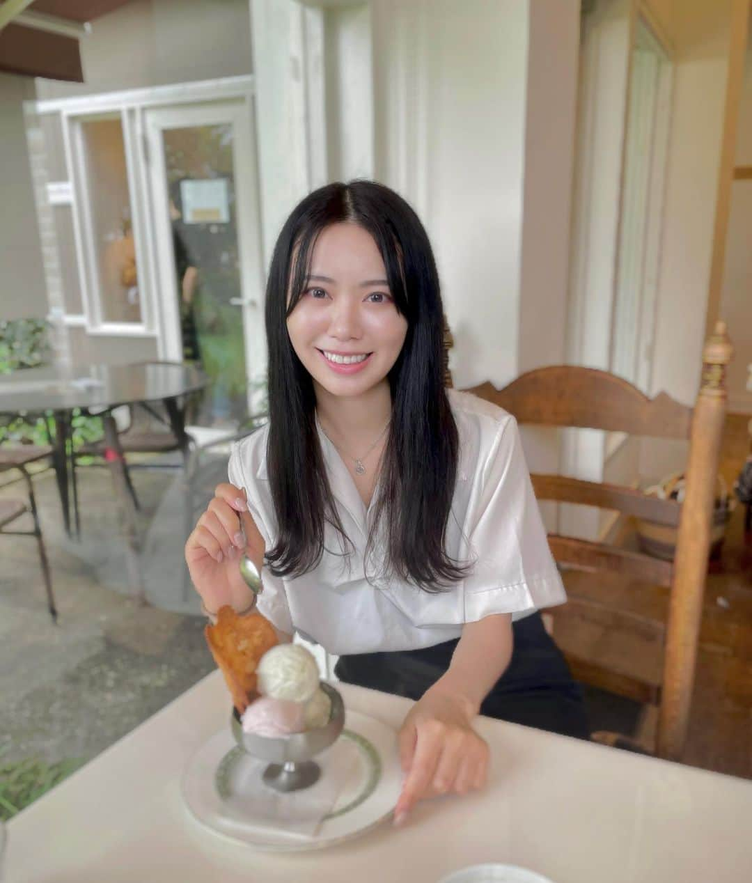 端田三奈未さんのインスタグラム写真 - (端田三奈未Instagram)「行列の成果、絶品アイス🍨😋  #山鹿 #ricca #ricca山鹿 #山鹿カフェ #山鹿グルメ #熊本帰省 #熊本スイーツ #山鹿ランチ」9月17日 23時28分 - scr_mi