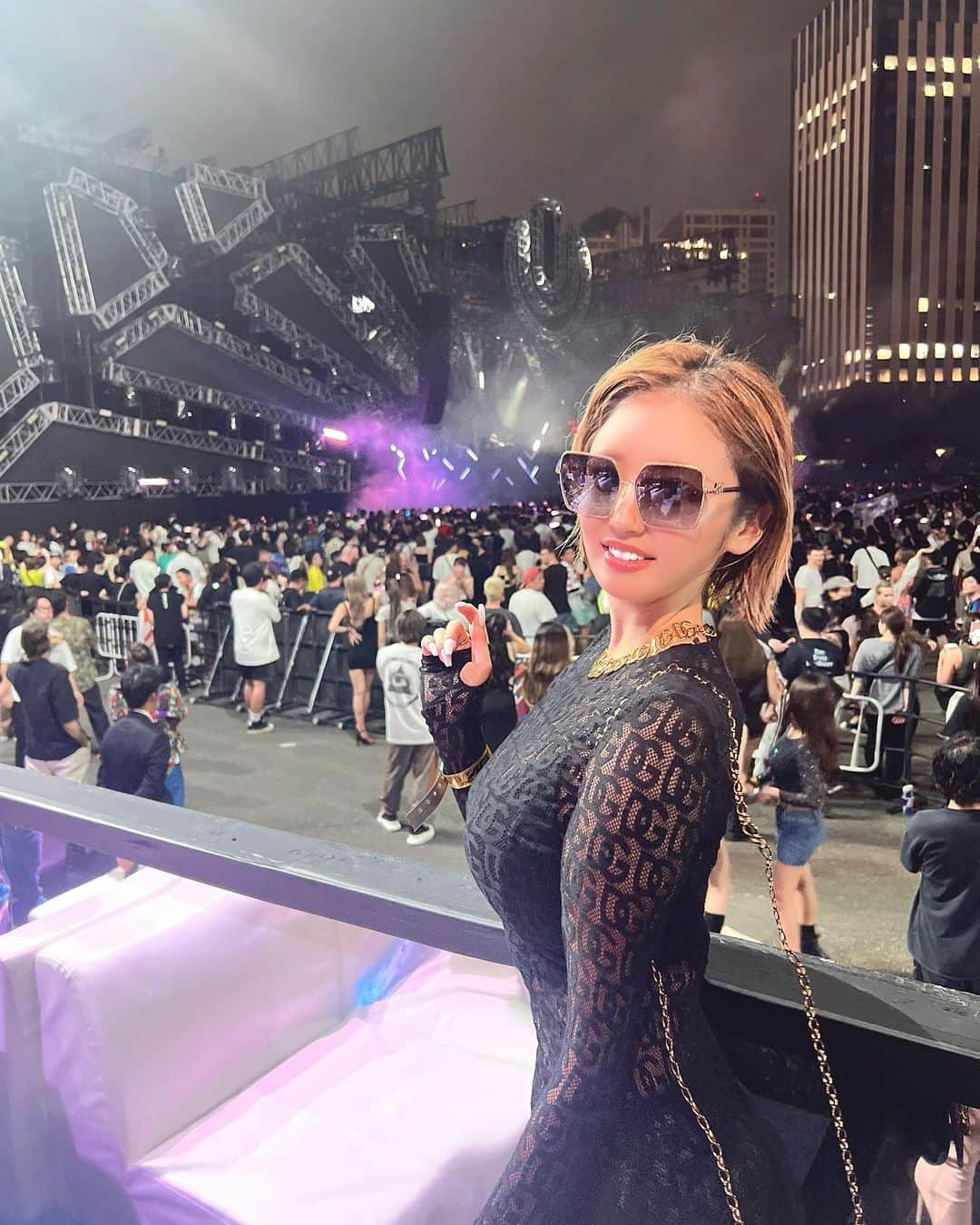 藤咲ひなたのインスタグラム：「#ultrajapan #ultrajapanvvip #premium #dolcegabbana #ウルトラジャパン #ultrajapanコーディネート #ウルトラジャパン2023」