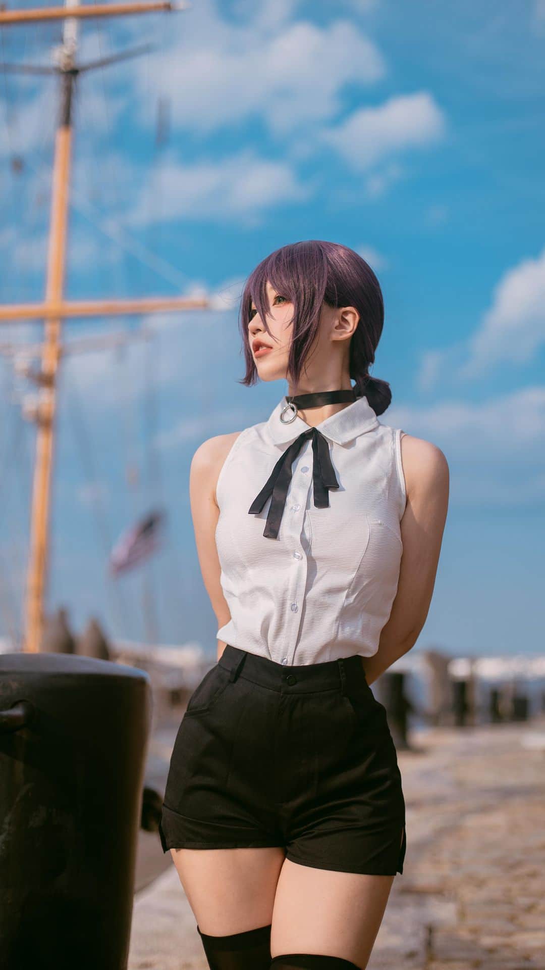 犬神洛洛子のインスタグラム：「💣 #reze #chainsawman #cosplay #コスプレ #チェンソーマン  📷 @wesley_kyoku」