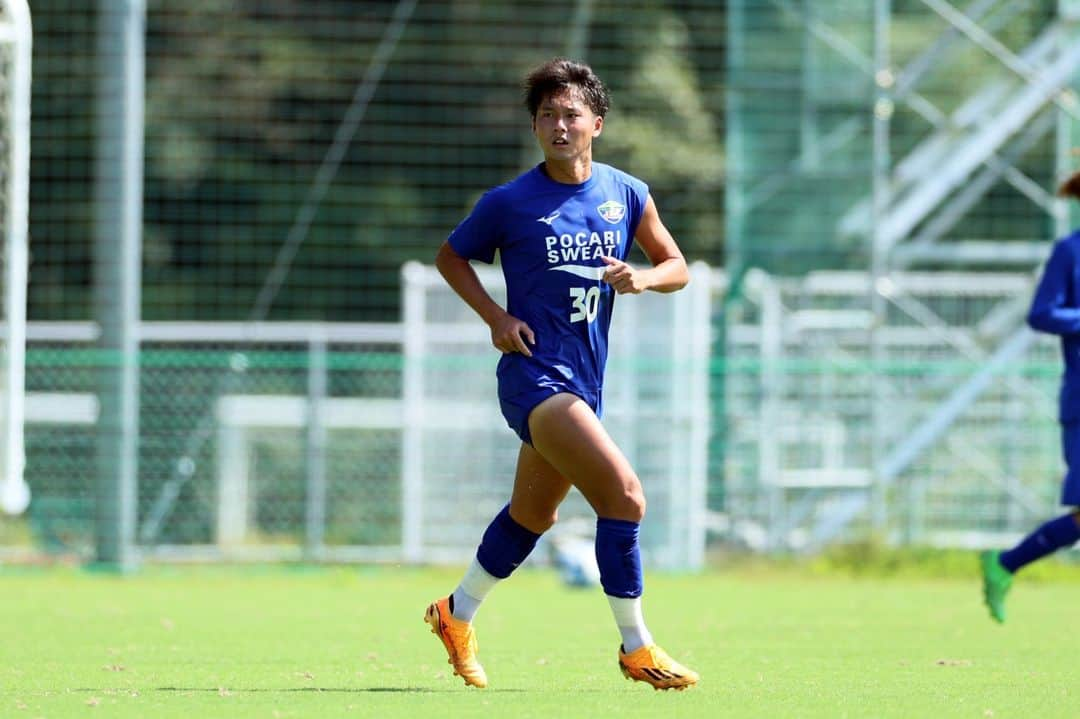 徳島ヴォルティスのインスタグラム：「トレーニングマッチ🆚桃山学院大学  徳島ヴォルティス 2（1-0、1-0）0 桃山学院大学  ■得点 前半5分 #杉森考起 後半6分 #坪井清志郎  #徳島ヴォルティス #vortis #Jリーグ #football」