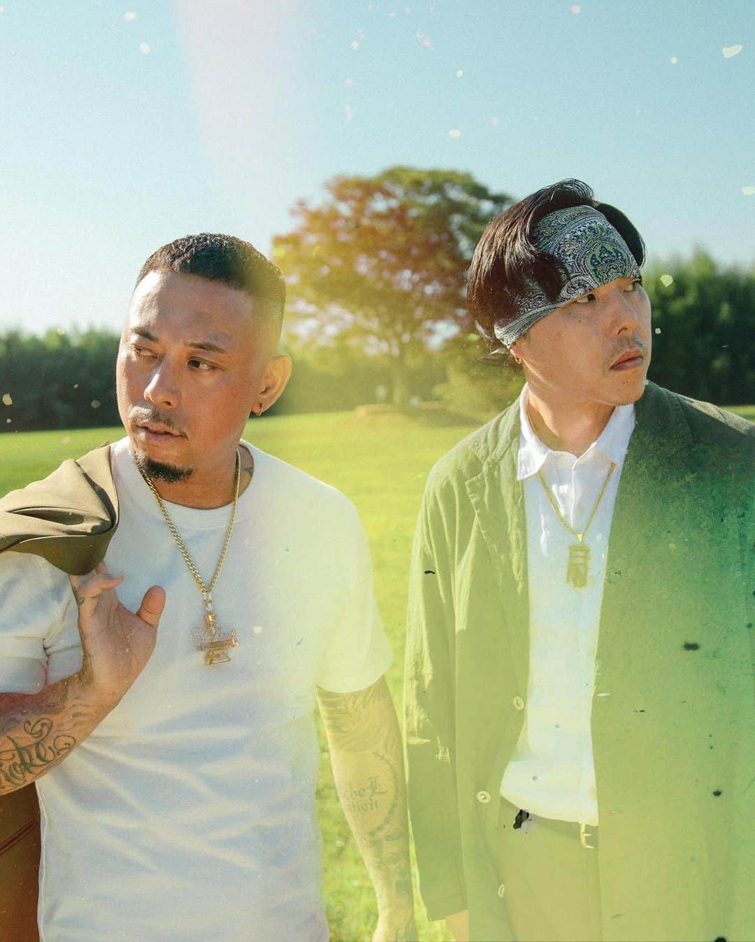 CHEHONのインスタグラム：「my men XILAとの久々の曲。 名曲みどりをXILAがノンフィクションのバースを蹴りDOPEにリメイク。 深い緑を堪能せよ。」