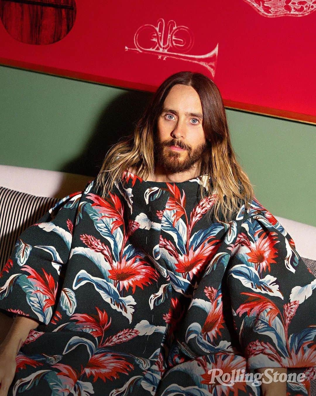 Maison Margielaさんのインスタグラム写真 - (Maison MargielaInstagram)「@JaredLeto in #MaisonMargiela Co-Ed Collection by @JGalliano featured on the cover of @RollingStoneItalia photographed by @GiuliaBersani」9月17日 17時21分 - maisonmargiela