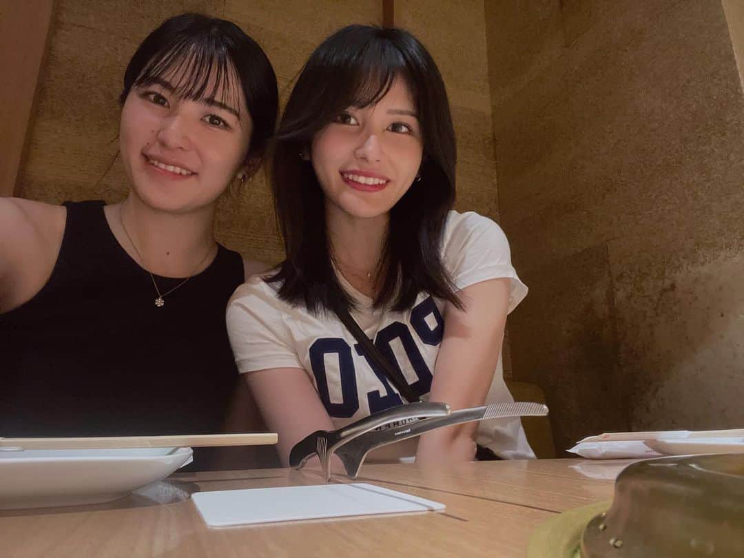 池谷実悠のインスタグラム：「妹と焼肉  #テレ東 #アナウンサー」