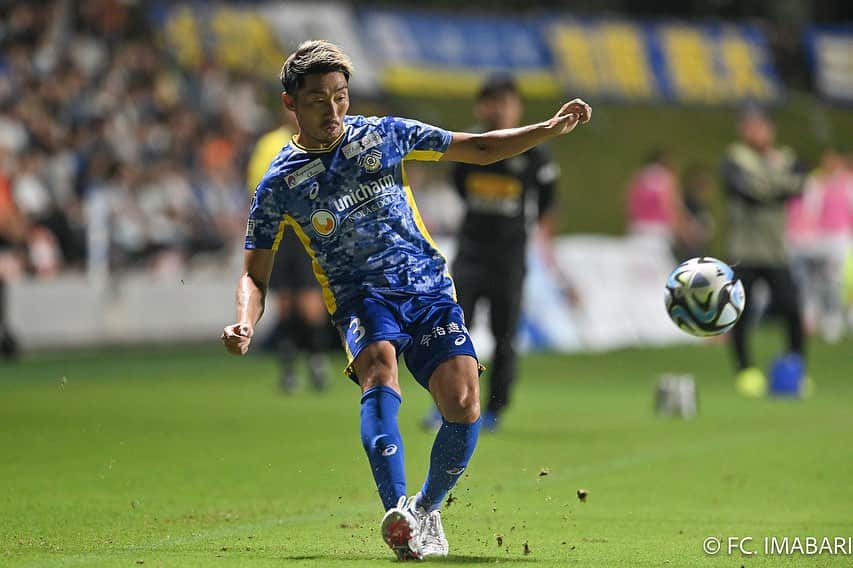 のインスタグラム：「前進あるのみ。  #fc今治 #突き進め光射す方へ #3」