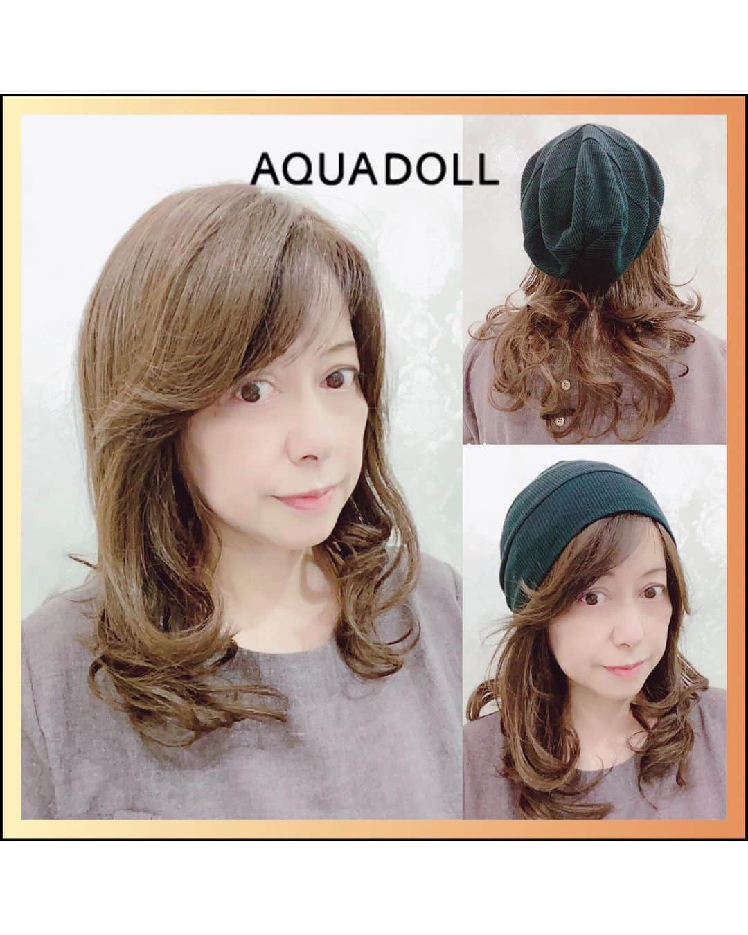 AQUADOLL アクアドールウィッグのインスタグラム