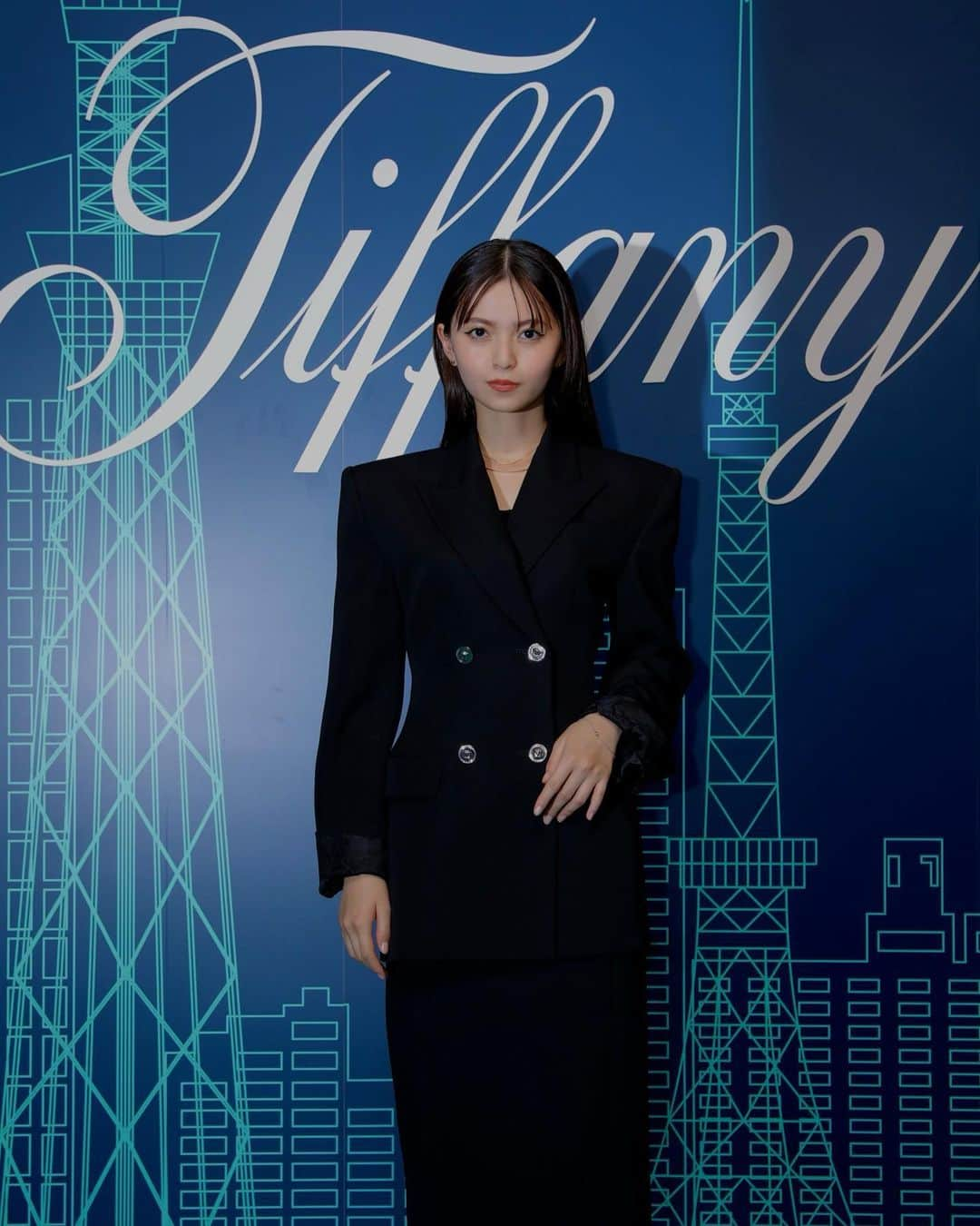 齋藤飛鳥のインスタグラム：「. 😊 @tiffanyandco  #Tiffanyandco  #TiffanyOmotesando  #TiffanyPartner」