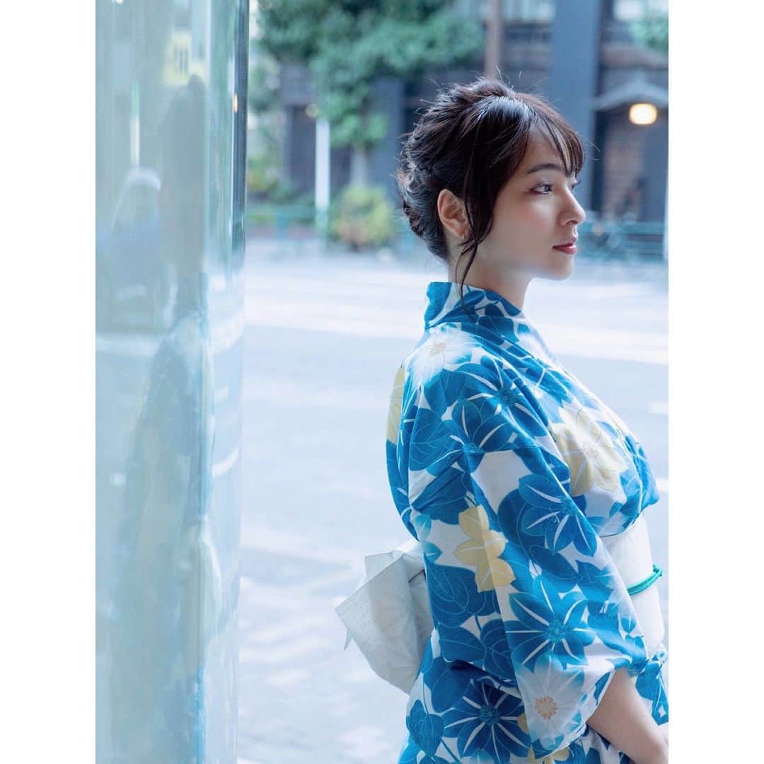 水崎綾女さんのインスタグラム写真 - (水崎綾女Instagram)「浴衣の日。  #浴衣 #yukata #kimono #japanesegirl #和服」9月17日 23時46分 - misakiayame