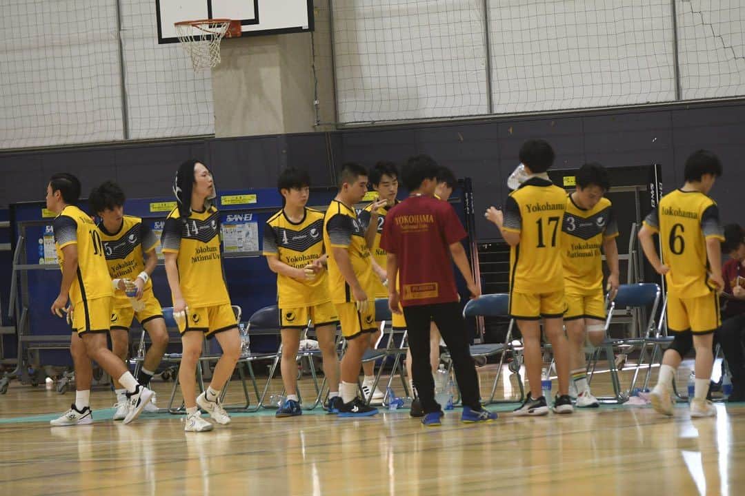 のインスタグラム：「関東学生男子5部リーグ 横浜国立大学vs東京農工大学 22-27」