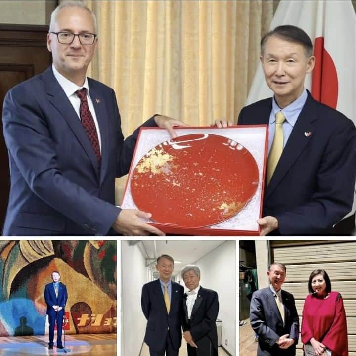 きいちゃんのインスタグラム：「【知事活動報告】 トルコのコルクット・ギュンゲン大使が来庁。2月のトルコ大地震の直後に大使館にお見舞いに伺った時以来の再会。今後の友好関係の増進を約束。その後、向山精二さん指揮の大地震チャリティコンサート。司会は宮崎緑さん。大勢の県民の皆さんに参加いただき、大使も感激されていました。  #和歌山県 #トルコ」