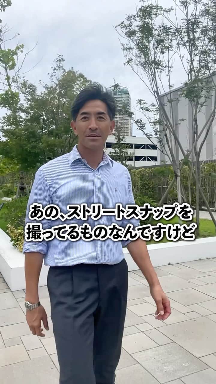 G.G.佐藤のインスタグラム：「GG佐藤さんがいたので ストリートスナップ撮らせていただきました📷」