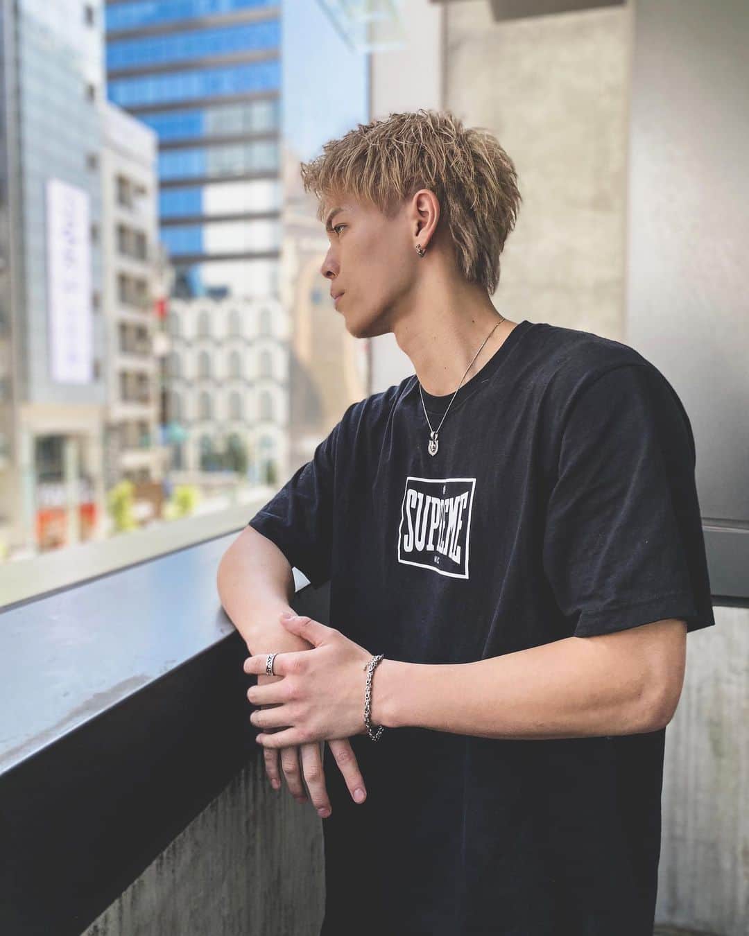 白鳥大珠のインスタグラム：「ハイトーン復活 beige color✂︎」