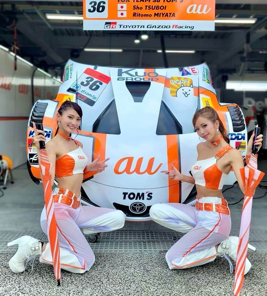 央川かこさんのインスタグラム写真 - (央川かこInstagram)「SUPER GT Rd.6 SUGO🚗 36号車は8位フィニッシュでした🙌✨  6戦目はシーズンで一番ハンデもあるし トラブルも起こりやすいサーキットだから いつもハラハラしてしまうけど、 無事完走できてポイントも獲得できてよかった😢❣️  残り2戦も36号車の応援よろしくお願いします🙇‍♀️ ・ ・ #SUPERGT #スポーツランドSUGO #仙台 #菅生 #tomsracing #36号車 #au #auTOMS #auサーキットクイーン #レースクイーン #モデル #ダイエット #トレーニング #筋トレ #ファスティング #編み込みヘア #ポニーテール #ヘアアレンジ」9月17日 19時10分 - kako.717