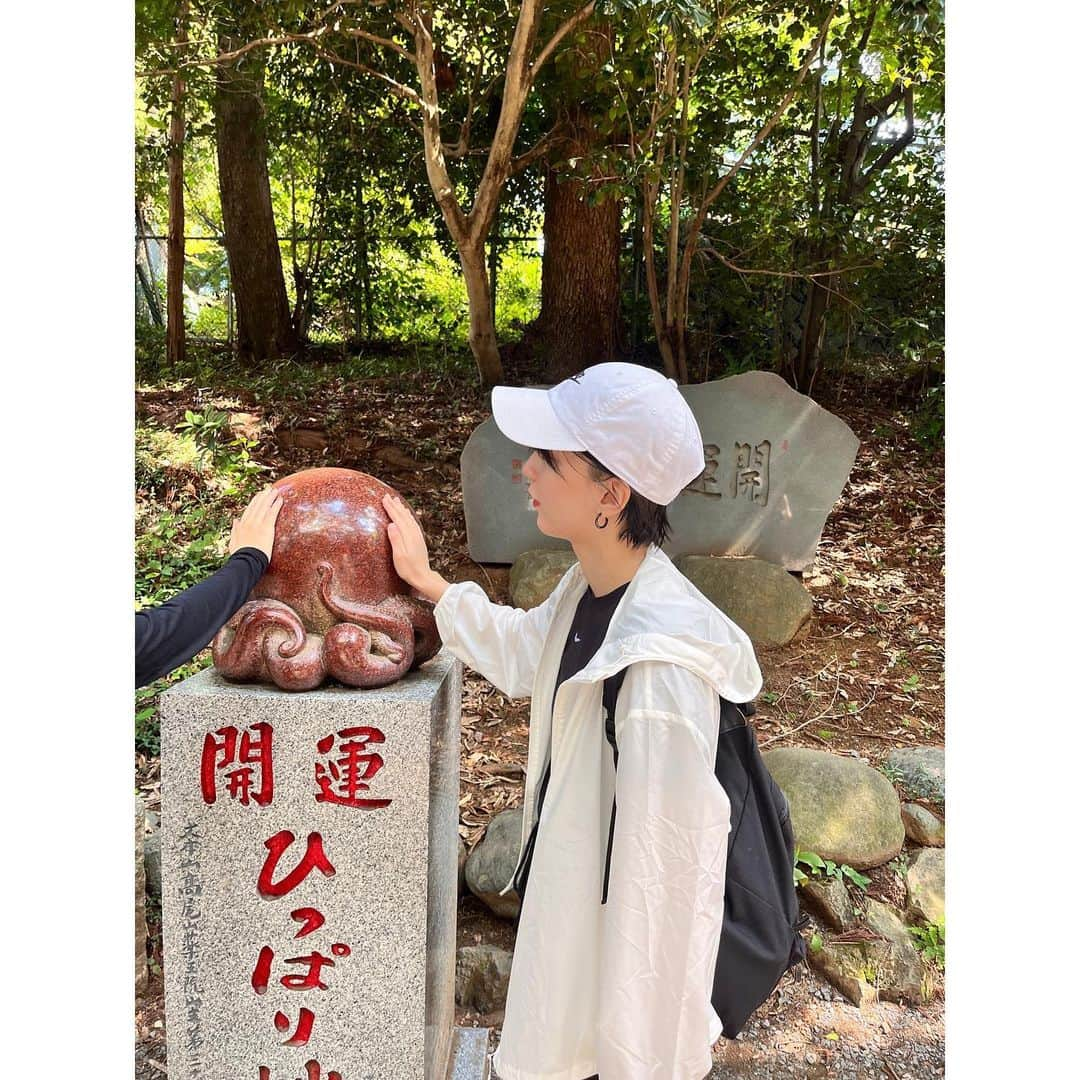 梶原凪さんのインスタグラム写真 - (梶原凪Instagram)「. 初めて高尾山登りました！！ 最高でした⛰⛰ ハマりそう〜  #高尾山  #高尾山登山」9月17日 19時22分 - kajihara.nagi_insta