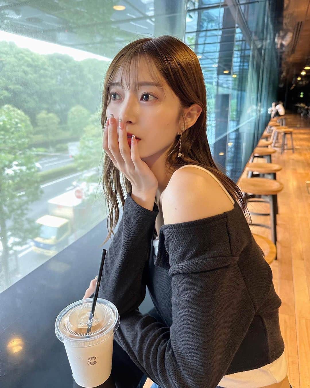 松川星さんのインスタグラム写真 - (松川星Instagram)「⁡ 長袖デビューしました🐈‍⬛✉️」9月17日 19時27分 - akarin__rin
